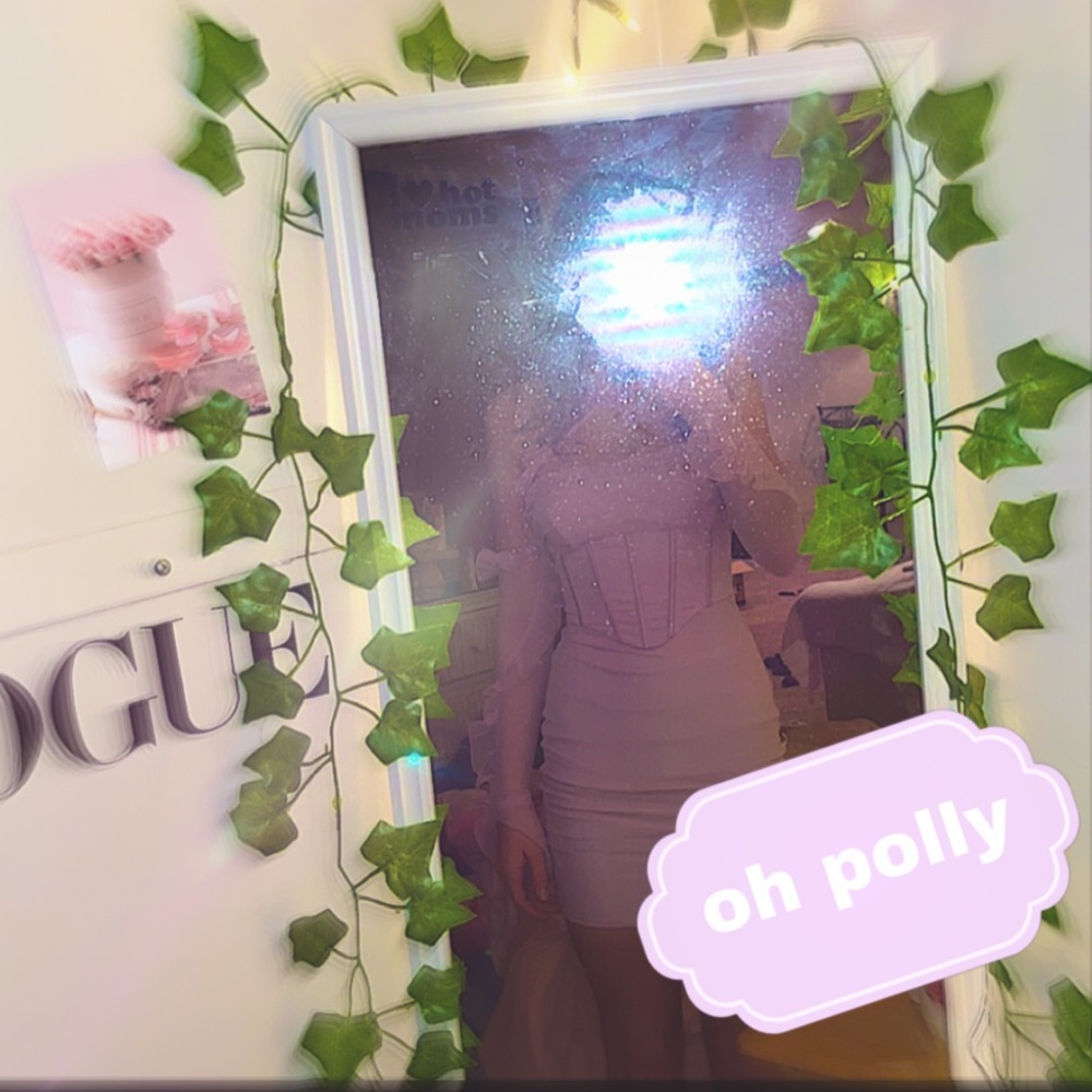 Pink oh polly dress